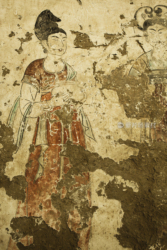 Tang Dynasty fresco